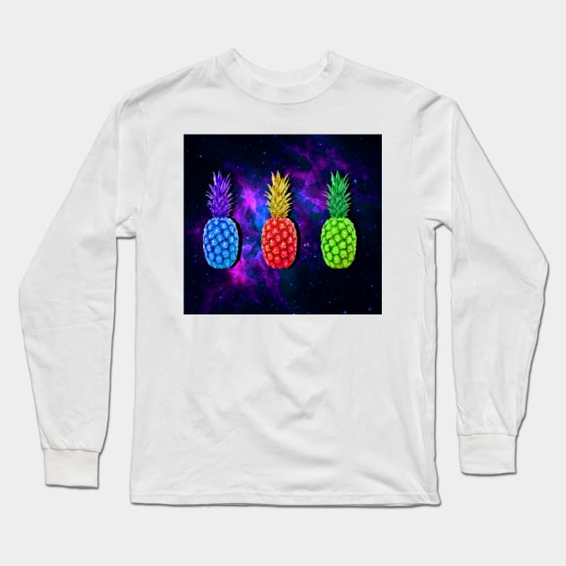 pine-apple Long Sleeve T-Shirt by denpoolswag